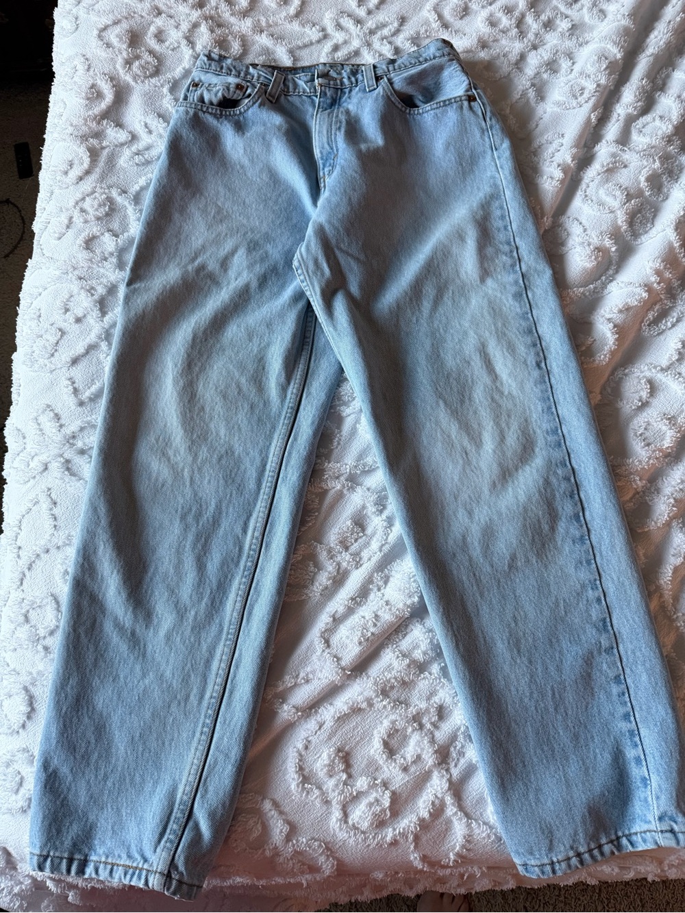 Vintage 90s Levi's 560 Loose Fit Light Wash Jeans - Made in USA sz 10 Reg S